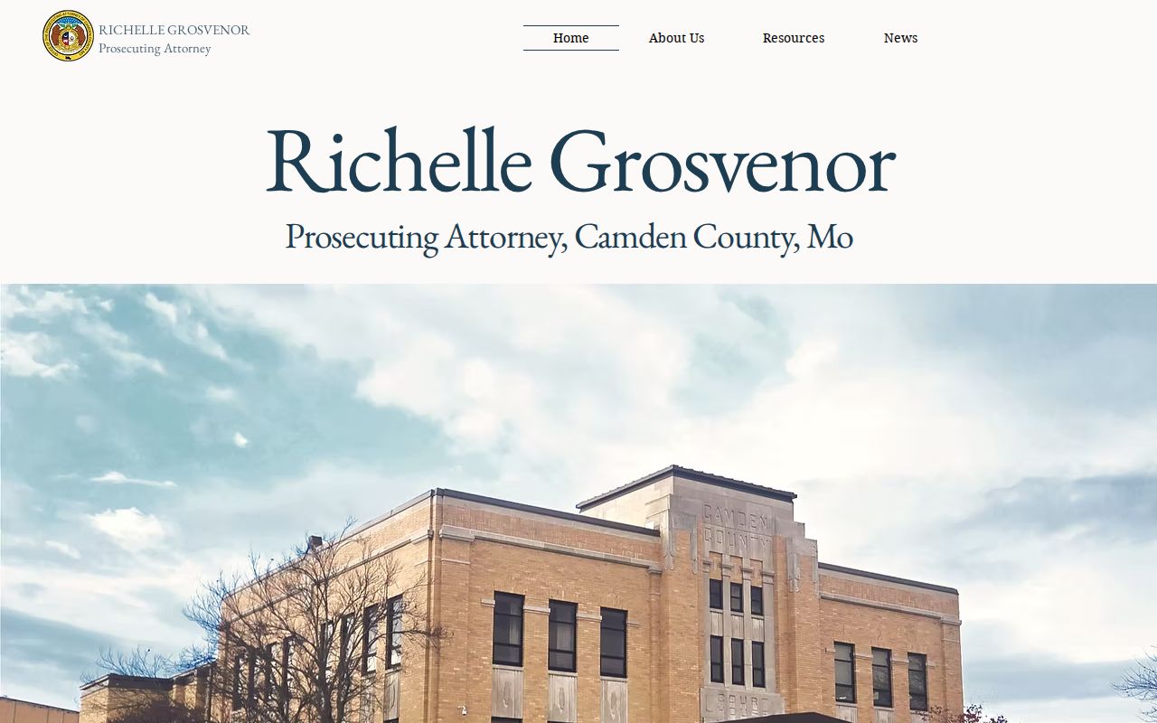 Camden County criminal court case Prosecuting Attorney website